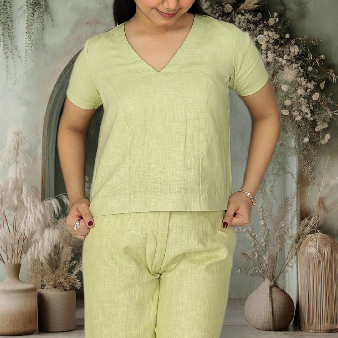 Pistachio mood Co-ord set