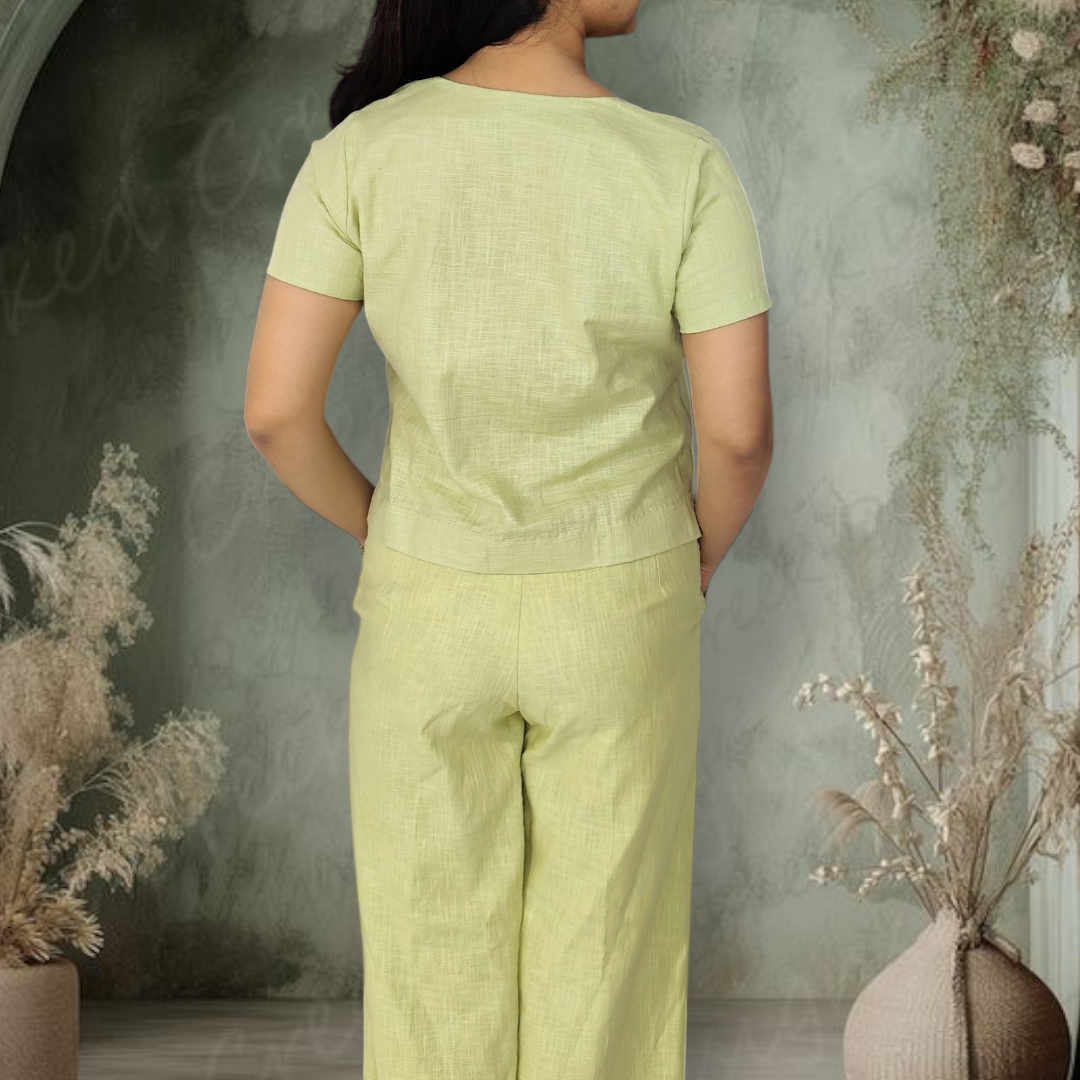 Pistachio mood Co-ord set