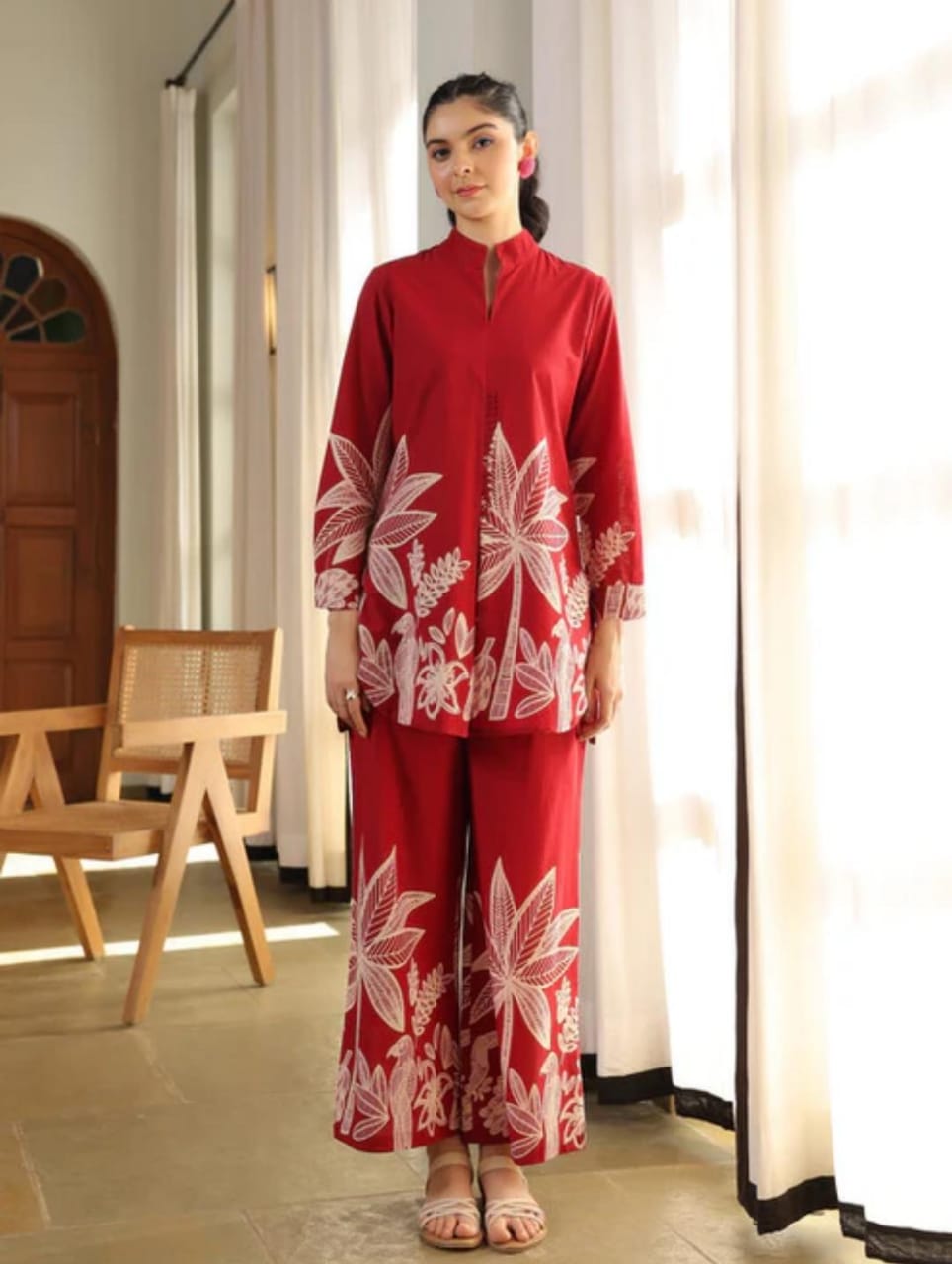 Red Placement Print Set
