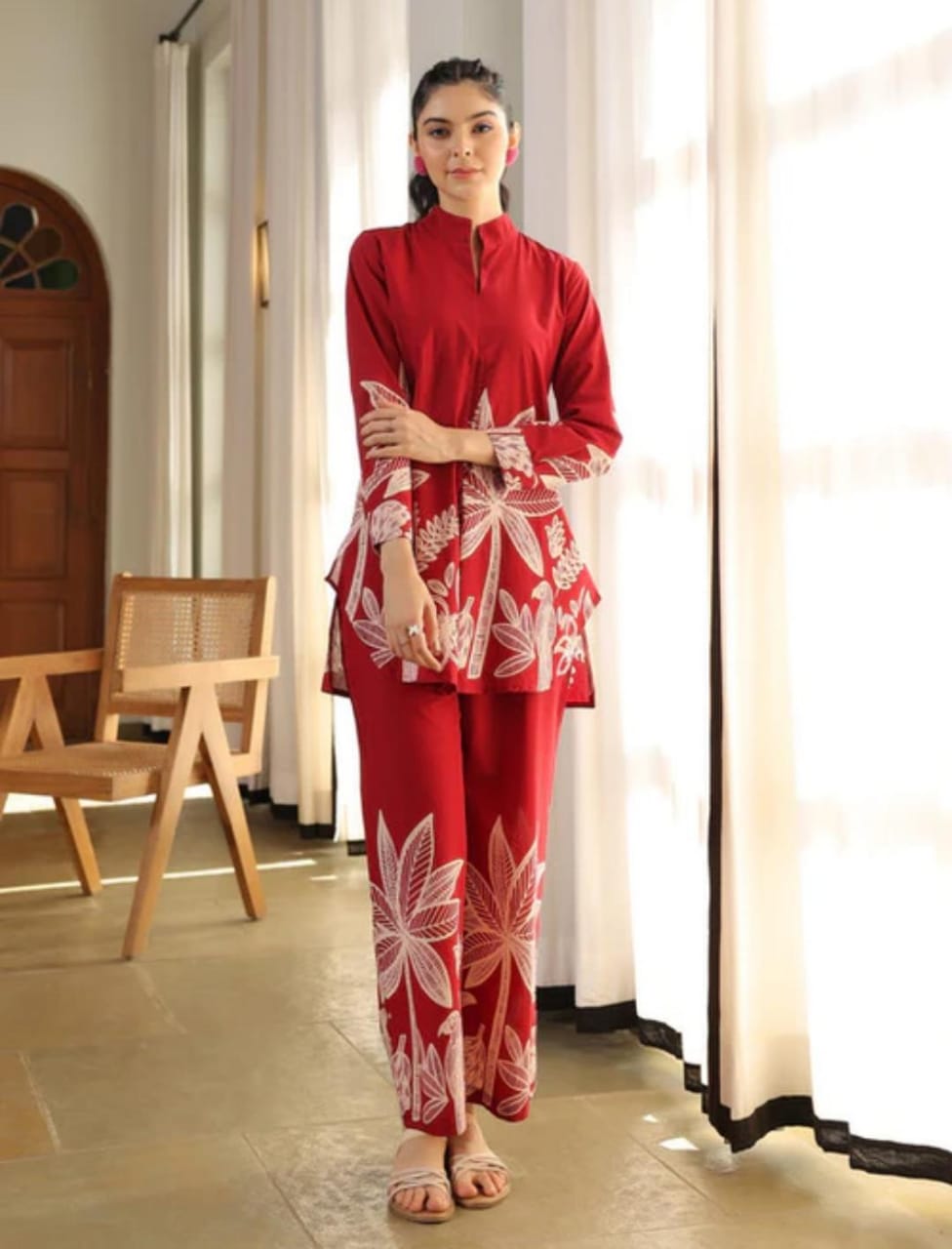 Red Placement Print Set
