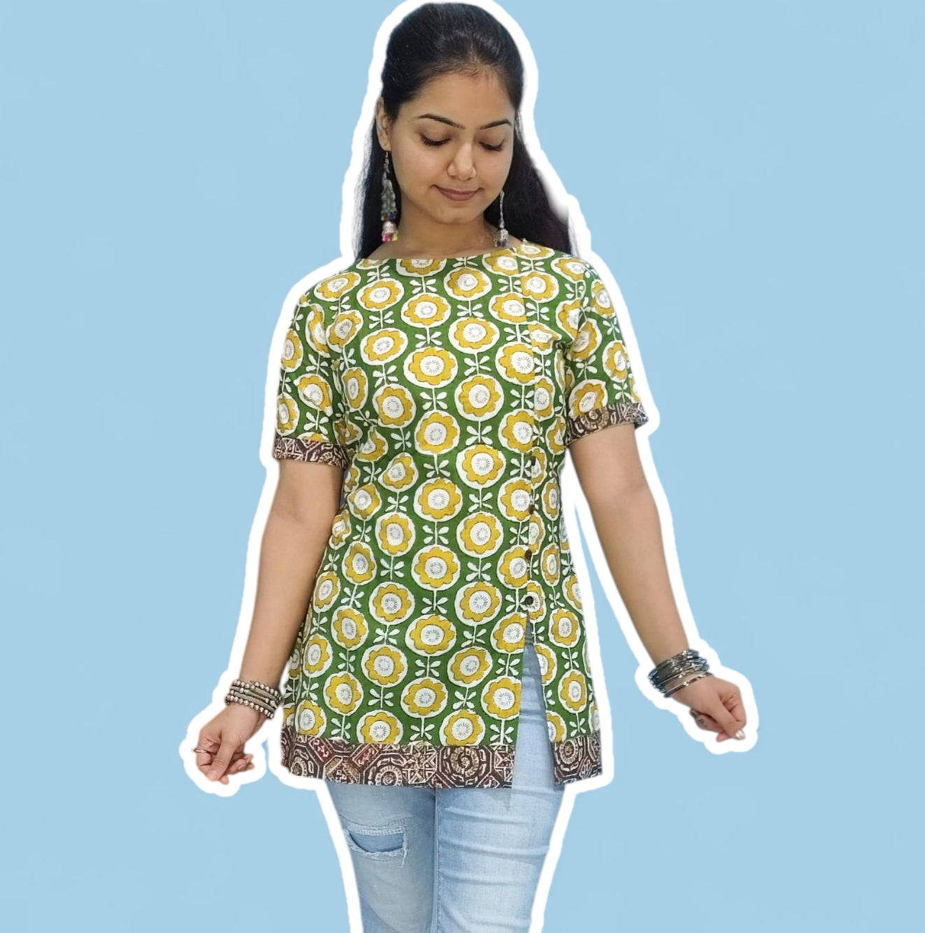 Slit Short kurti