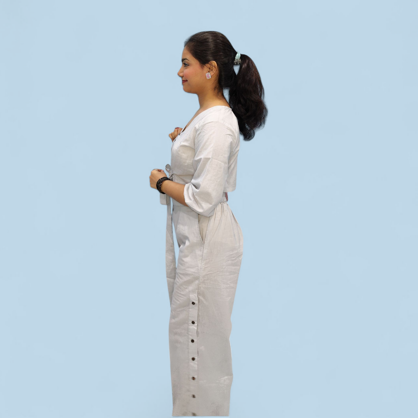 Crop tie Co-ord