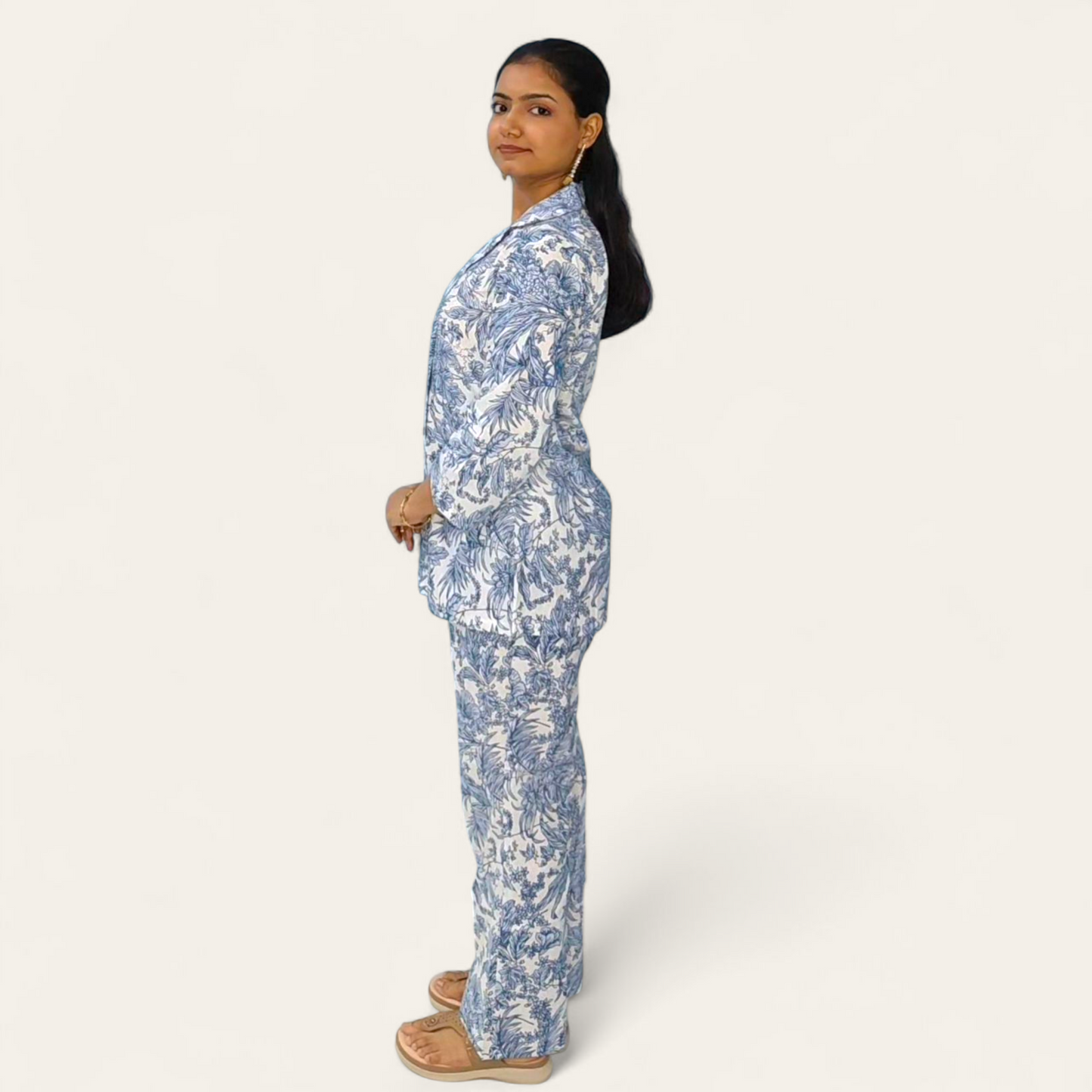 Floral Blazer Set