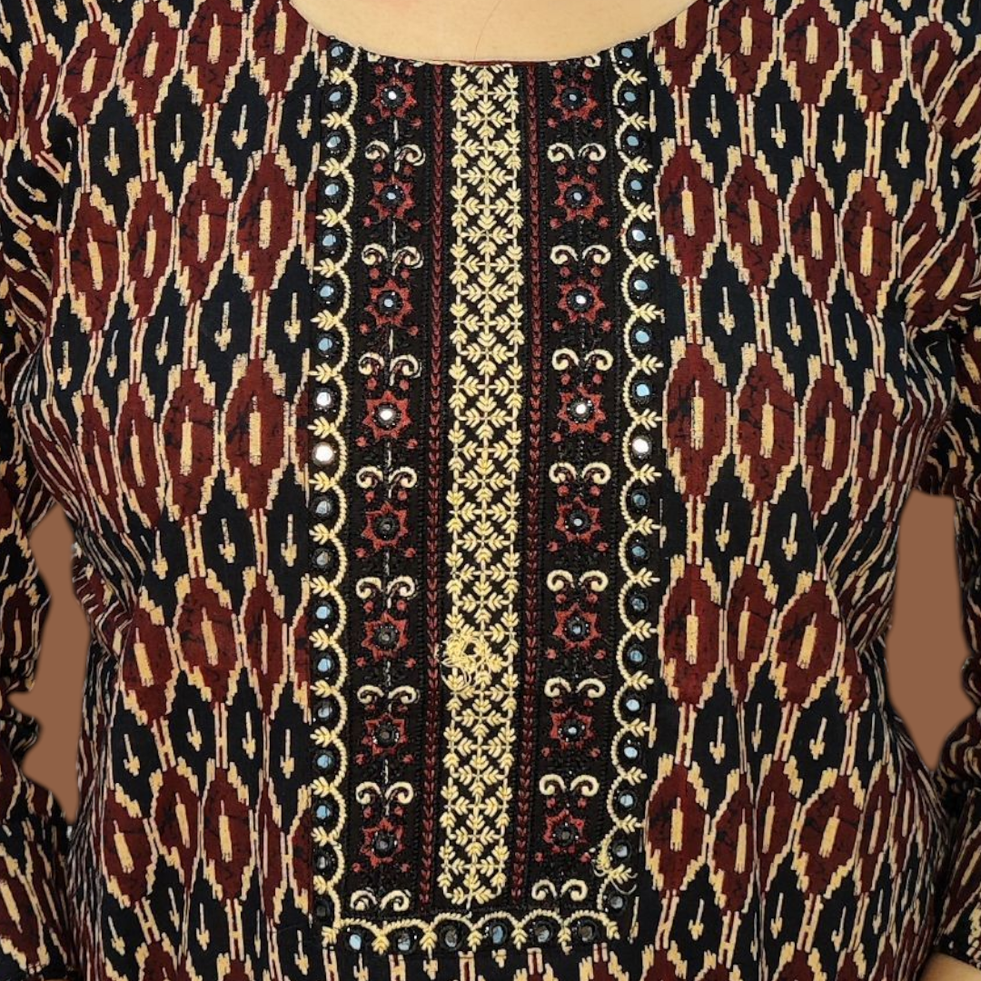 Printed Short Kurti 4