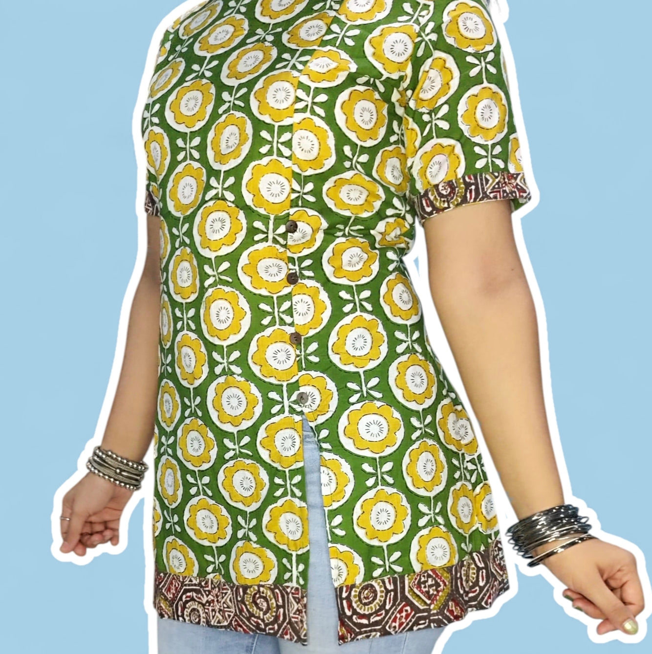 Slit Short kurti