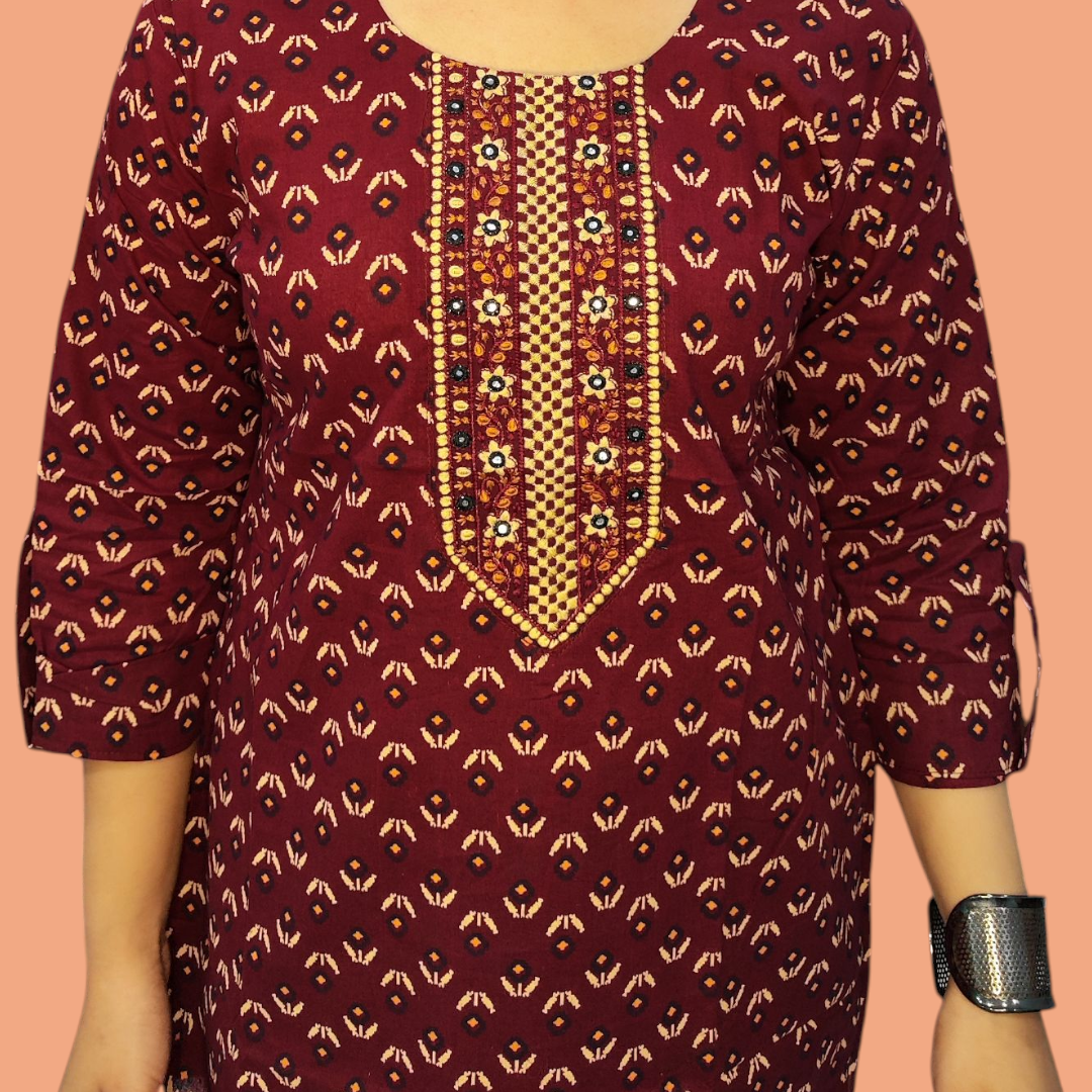 Printed Short Kurti 1