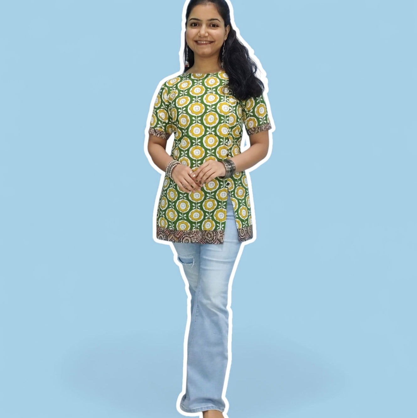 Slit Short kurti