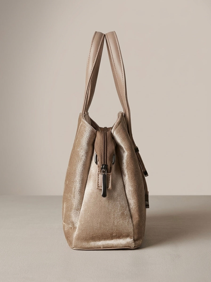 Beige Satchel bag