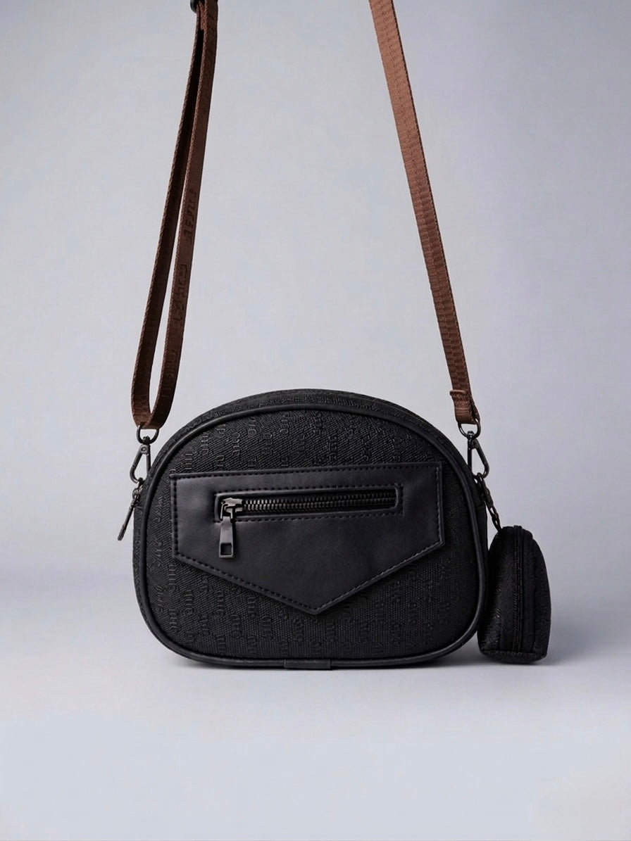 Black cross body bag