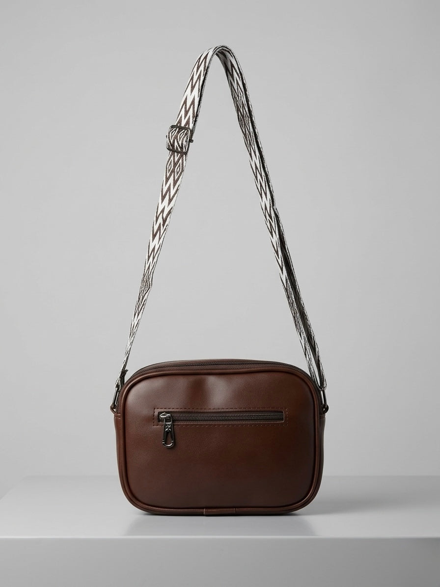 Maroon crossbody bag