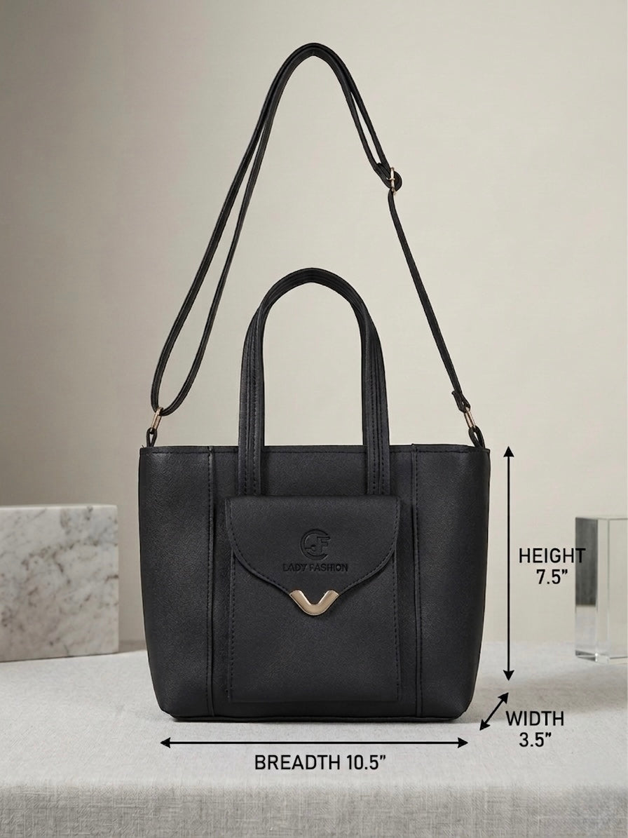 Black mini shoulder bag