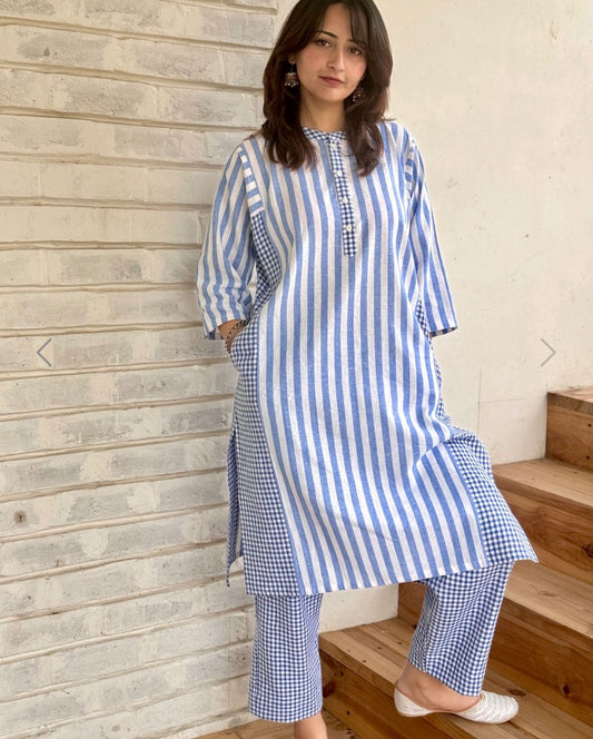 Stripes kurta Co-Ord set