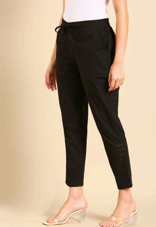 Black Lace Pant
