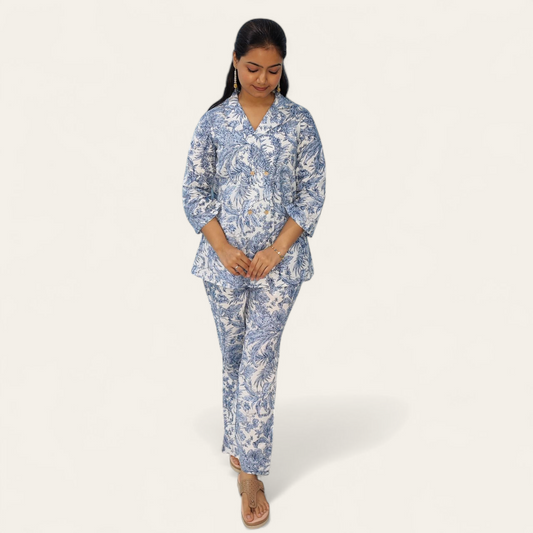 Floral Blazer Set