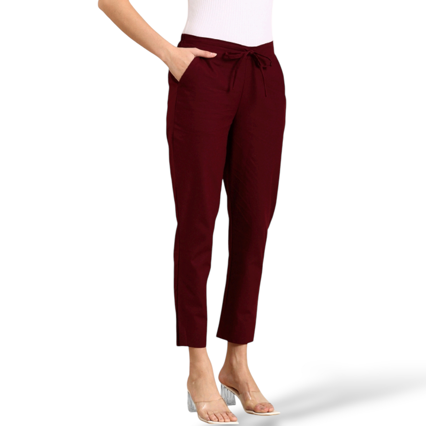 Wine Basic Pant