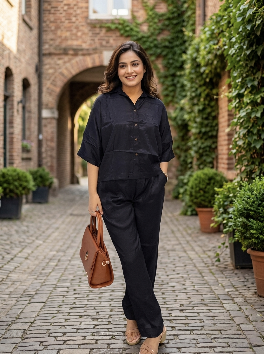 Classic Black Co-ord Set